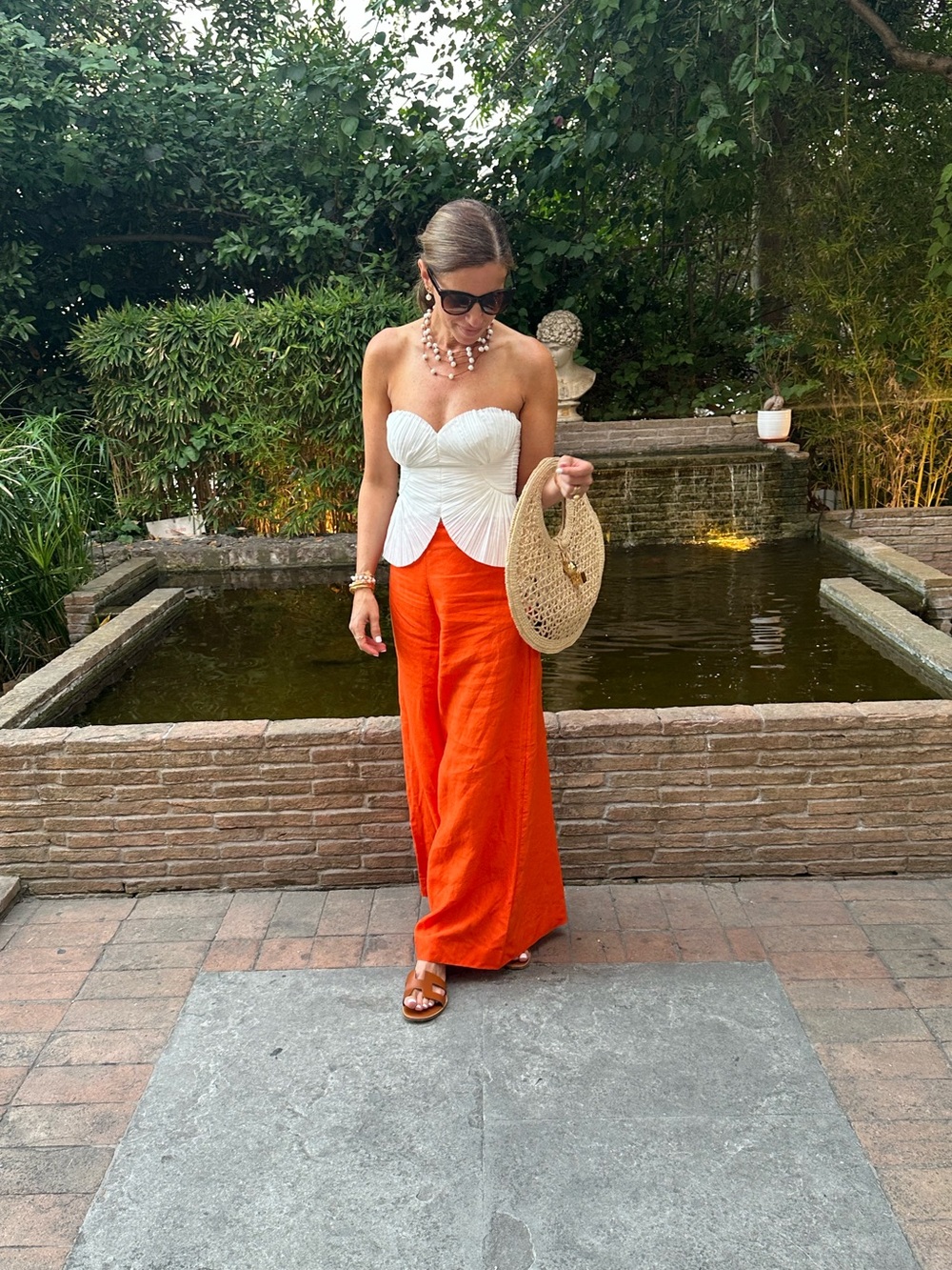 Jacquemus Spiaggia small round bag - Picture 9 of 9